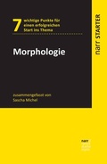 Cover: Morphologie - Narr Francke Attempto
