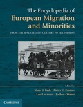 Cover: The Encyclopedia of European Migration and Minorities - Cambridge University Press
