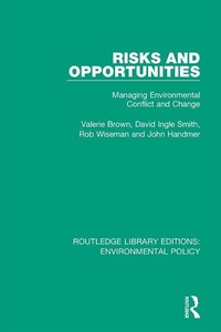 Enlarge image Cover: Risks and Opportunities - Routledge