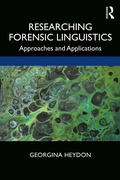 Cover: Researching Forensic Linguistics - Routledge