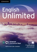 Cover: English Unlimited Advanced Coursebook with e-Portfolio and Online Workbook Pack - Cambridge University Press