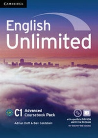 Enlarge image Cover: English Unlimited Advanced Coursebook with e-Portfolio and Online Workbook Pack - Cambridge University Press
