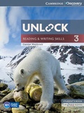 Cover: Unlock Level 3 Reading and Writing Skills Student's Book and Online Workbook - Cambridge University Press