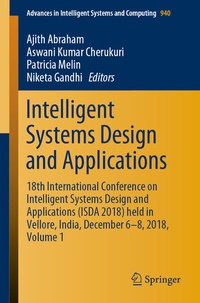 Enlarge image Cover: Intelligent Systems Design and Applications - Springer
