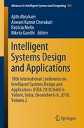 Cover: Intelligent Systems Design and Applications - Springer