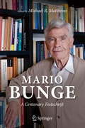 Cover: Mario Bunge: A Centenary Festschrift - Springer