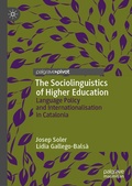 Cover: The Sociolinguistics of Higher Education - Palgrave Pivot