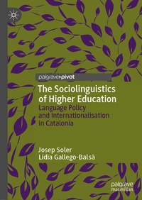 Abbildung von: The Sociolinguistics of Higher Education - Palgrave Pivot