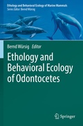 Cover: Ethology and Behavioral Ecology of Odontocetes - Springer