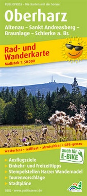 Abbildung von: Oberharz - Altenau, St. Andreasberg, Braunlage, Schierke am Brocken - Freytag-Berndt und ARTARIA