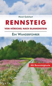Abbildung von: Der Rennsteig-Wanderführer - grünes herz