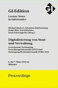 Cover: GI Edition Proceedings Band 291 "Digitalisierung von Staat und Verwaltung" - K&ouml;llen