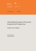 Cover: Unbundling the impacts of economic empowerment programmes - German Institute of Development and Sustainability (IDOS) gGmbH