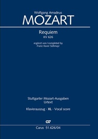 Abbildung von: Requiem (Klavierauszug XL) - Carus-Verlag