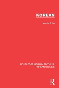 Enlarge image Cover: Korean - Routledge