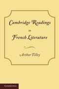 Cover: Cambridge Readings in French Literature - Cambridge University Press