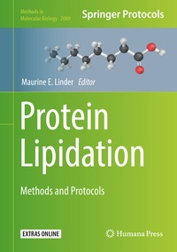 Abbildung von: Protein Lipidation - Humana Press Inc.