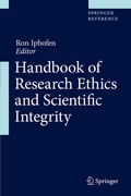 Cover: Handbook of Research Ethics and Scientific Integrity - Springer