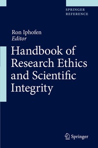 Abbildung von: Handbook of Research Ethics and Scientific Integrity - Springer