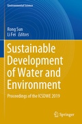 Cover: Sustainable Development of Water and Environment - Springer