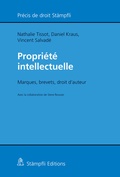 Cover: Propri&eacute;t&eacute; intellectuelle - St&auml;mpfli Verlag AG