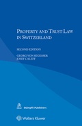 Cover: Property and Trust Law in Switzerland - St&auml;mpfli Verlag AG