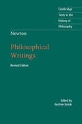 Cover: Newton: Philosophical Writings - Cambridge University Press
