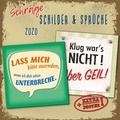 Cover: Schr&auml;ge Schilder (DE) 2020 - Tushita PaperArt GmbH