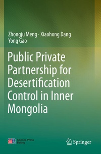 Enlarge image Cover: Public Private Partnership for Desertification Control in Inner Mongolia - Springer
