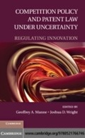 Cover: Competition Policy and Patent Law under Uncertainty - Cambridge University Press