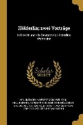 Cover: Hoelderlin; zwei Vortraege - Wentworth Press
