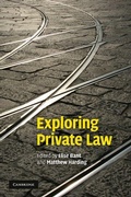 Cover: Exploring Private Law - Cambridge University Press
