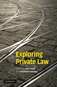 Enlarge image Cover: Exploring Private Law - Cambridge University Press