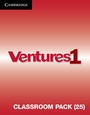 Cover: Ventures Level 1 Classroom Pack (Student's Books, Workbooks, Class Audio CDs, Teacher's Edition, Career Pathways) - Cambridge University Press