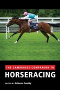 Cover: The Cambridge Companion to Horseracing - Cambridge University Press