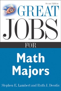 Enlarge image Cover: Great Jobs for Math Majors, Second ed. - McGraw-Hill Contemporary