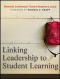 Cover: Linking Leadership to Student Learning - Jossey-Bass