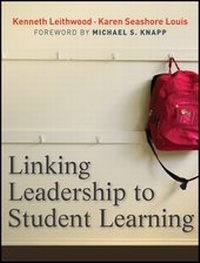 Enlarge image Cover: Linking Leadership to Student Learning - Jossey-Bass