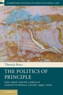 Cover: The Politics of Principle - Cambridge University Press