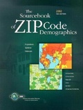 Cover: The Community Sourcebook of Zip Code Demographics - Esri Press