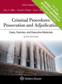 Enlarge image Cover: Criminal Procedures - Aspen Publishing