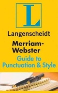 Cover: Merriam-Webster Guide to Punctuation & Style - Langenscheidt