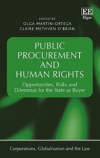 Enlarge image Cover: Public Procurement and Human Rights - Edward Elgar Publishing