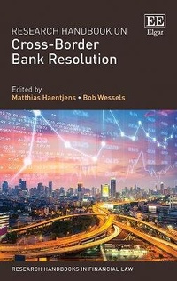 Enlarge image Cover: Research Handbook on Cross-Border Bank Resolution - Edward Elgar Publishing