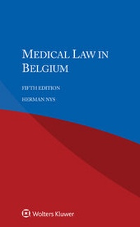 Abbildung von: Medical Law in Belgium - Kluwer Law International