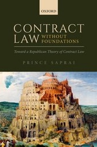 Abbildung von: Contract Law Without Foundations - OUP eBook