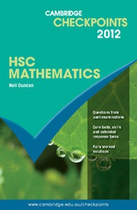 Enlarge image Cover: Cambridge Checkpoints HSC Mathematics 2012 - Cambridge University Press