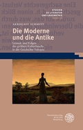 Cover: Die Moderne und die Antike - Universit&auml;tsverlag Winter