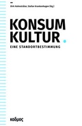 Cover: Konsumkultur - Kulturverlag Kadmos Berlin