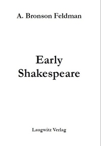Enlarge image Cover: Early Shakespeare - Laugwitz, U